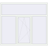 Pricing Tilt-and-Turn 2020x1800 mm REHAU BRILLANT DESIGN RAL 9016 Traffic white two-sided