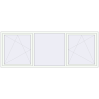 Pricing Tilt-and-Turn 3000x1100 mm REHAU ENERGY-SAVING SYNEGO MD RAL 9016 Traffic white two-sided