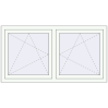 Pricing Tilt-and-Turn 1490x790 mm REHAU OPTIMUM EURO-DESIGN 70 RAL 9016 Traffic white two-sided