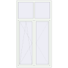 Pricing Tilt-and-Turn 1200x2290 mm KORSA OPTIMUM REHAU EURO 70