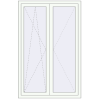 Pricing Tilt-and-Turn 1100x1700 mm REHAU OPTIMUM EURO-DESIGN 70 RAL 9016 Traffic white two-sided