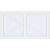 Pricing Tilt-and-Turn 1800x1000 mm REHAU OPTIMUM EURO-DESIGN 70 RAL 9016 Traffic white two-sided