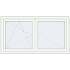 Pricing Tilt-and-Turn 1500x800 mm REHAU OPTIMUM EURO-DESIGN 70 RAL 9016 Traffic white two-sided