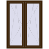 Ustalenie cen Okna skrzydłowe 1230x1550 mm REHAU ENERGY-SAVING SYNEGO MD DARK_OAK dwustronny