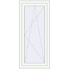 Pricing Tilt-and-Turn 580x1280 mm REHAU OPTIMUM EURO-DESIGN 70 RAL 9016 Traffic white two-sided