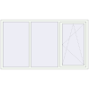 Pricing Tilt-and-Turn 2160x1220 mm REHAU ENERGY-SAVING SYNEGO MD RAL 9016 Traffic white two-sided
