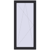 Pricing Tilt-and-Turn 900x2000 mm REHAU ENERGY-SAVING SYNEGO MD BLACK_ULTI-MATT two-sided