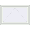 Pricing Tilt-and-Turn 1200x800 mm REHAU ENERGY-SAVING SYNEGO MD RAL 9016 Traffic white two-sided