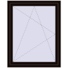 Pricing Tilt-and-Turn 1000x1250 mm REHAU OPTIMUM EURO-DESIGN 70 BLACK_BROWN two-sided