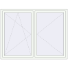 Pricing Tilt-and-Turn 1800x1350 mm REHAU OPTIMUM EURO-DESIGN 70 RAL 9016 Traffic white two-sided