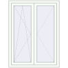 Pricing Tilt-and-Turn 1020x1350 mm REHAU OPTIMUM EURO-DESIGN 70 RAL 9016 Traffic white two-sided