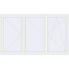 Pricing Tilt-and-Turn 2500x1500 mm REHAU OPTIMUM EURO-DESIGN 70 RAL 9016 Traffic white two-sided