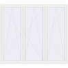 Pricing Tilt-and-Turn 2500x2200 mm REHAU ENERGY-SAVING SYNEGO MD RAL 9016 Traffic white two-sided