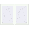 Pricing Tilt-and-Turn 1600x1200 mm REHAU OPTIMUM EURO-DESIGN 70 RAL 9016 Traffic white two-sided