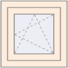 Pricing Tilt-and-Turn 500x500 mm REHAU OPTIMUM EURO-DESIGN 70 CREAME_WHITE_50L-2 two-sided