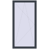 Pricing Tilt-and-Turn 1200x2400 mm REHAU ENERGY-SAVING SYNEGO MD ANTHRACITE_GREY_STRUKTURAL two-sided