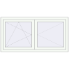 Pricing Tilt-and-Turn 1500x750 mm REHAU OPTIMUM EURO-DESIGN 70 RAL 9016 Traffic white two-sided