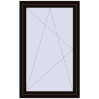Pricing Tilt-and-Turn 900x1500 mm REHAU ENERGY-SAVING SYNEGO MD BLACK_BROWN external