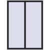 Pricing Tilt-and-Turn 1100x1500 mm REHAU ENERGY-SAVING SYNEGO MD BLACK_ULTI-MATT two-sided