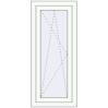 Pricing Tilt-and-Turn 526x1226 mm REHAU ENERGY-SAVING SYNEGO MD RAL 9016 Traffic white two-sided