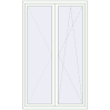 Pricing Tilt-and-Turn 1300x2150 mm REHAU OPTIMUM EURO-DESIGN 70 RAL 9016 Traffic white two-sided