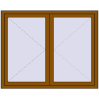 Pricing Tilt-and-Turn 1500x1200 mm REHAU OPTIMUM EURO-DESIGN 70 GOLDEN OAK external