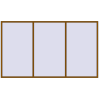 Pricing Tilt-and-Turn 3610x2100 mm REHAU OPTIMUM EURO-DESIGN 70 GOLDEN OAK two-sided