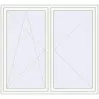 Pricing Tilt-and-Turn 1700x1560 mm REHAU ENERGY-SAVING SYNEGO MD RAL 9016 Traffic white two-sided