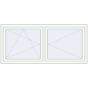 Pricing Tilt-and-Turn 1750x800 mm REHAU OPTIMUM EURO-DESIGN 70 RAL 9016 Traffic white two-sided