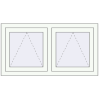 Ustalenie cen Okna skrzydłowe 1130x605 mm REHAU OPTIMUM EURO-DESIGN 70 RAL 9016 Traffic white dwustronny