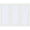Pricing Tilt-and-Turn 2200x1700 mm REHAU OPTIMUM EURO-DESIGN 70 RAL 9016 Traffic white two-sided