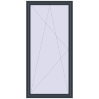 Ustalenie cen Okna skrzydłowe 1100x2300 mm REHAU ENERGY-SAVING SYNEGO MD ANTHRACITE_GREY_STRUKTURAL dwustronny