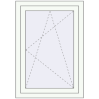 Pricing Tilt-and-Turn 710x1000 mm REHAU ENERGY-SAVING SYNEGO MD RAL 9016 Traffic white two-sided