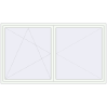 Pricing Tilt-and-Turn 2450x1400 mm REHAU ENERGY-SAVING SYNEGO MD RAL 9016 Traffic white two-sided