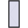 Pricing Tilt-and-Turn 1000x2400 mm REHAU ENERGY-SAVING SYNEGO MD BLACK_ULTI-MATT two-sided