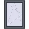 Pricing Tilt-and-Turn 800x1100 mm REHAU OPTIMUM EURO-DESIGN 70 ANTHRACITE_GREY_STRUKTURAL external