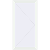 Pricing Tilt-and-Turn 1115x2188 mm REHAU OPTIMUM EURO-DESIGN 70 RAL 9016 Traffic white two-sided