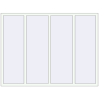 Ustalenie cen Okna skrzydłowe 2000x1500 mm ALU STANDARD 72 RAL 9016 Traffic white dwustronny