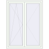 Pricing Tilt-and-Turn 1200x1600 mm REHAU OPTIMUM EURO-DESIGN 70 RAL 9016 Traffic white two-sided