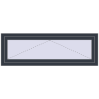 Pricing Tilt-and-Turn 1500x500 mm REHAU OPTIMUM EURO-DESIGN 70 ANTHRACITE_GREY_STRUKTURAL two-sided