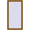 Pricing Tilt-and-Turn 1200x2300 mm REHAU OPTIMUM EURO-DESIGN 70 GOLDEN OAK external