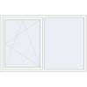 Pricing Tilt-and-Turn 1990x1310 mm KORSA ENERGY-SAVING REHAU SYNEGO MD