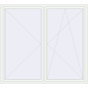 Pricing Tilt-and-Turn 2200x2000 mm REHAU OPTIMUM EURO-DESIGN 70 RAL 9016 Traffic white two-sided