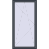 Pricing Tilt-and-Turn 1100x2200 mm REHAU ENERGY-SAVING SYNEGO MD ANTHRACITE_GREY_STRUKTURAL two-sided