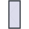 Pricing Tilt-and-Turn 1050x2400 mm REHAU ENERGY-SAVING SYNEGO MD ANTHRACITE_GREY_STRUKTURAL two-sided