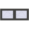 Ustalenie cen Okna skrzydłowe 1620x635 mm REHAU ENERGY-SAVING SYNEGO MD BASALT_GREY zewnętrzny