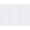 Pricing Tilt-and-Turn 3000x2200 mm REHAU ENERGY-SAVING SYNEGO MD RAL 9016 Traffic white two-sided