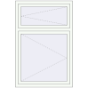 Pricing Tilt-and-Turn 1000x1500 mm REHAU OPTIMUM EURO-DESIGN 70 RAL 9016 Traffic white two-sided