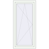 Pricing Tilt-and-Turn 700x1500 mm REHAU OPTIMUM EURO-DESIGN 70 RAL 9016 Traffic white two-sided