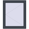 Pricing Tilt-and-Turn 865x1135 mm REHAU OPTIMUM EURO-DESIGN 70 ANTHRACITE_GREY_STRUKTURAL external
